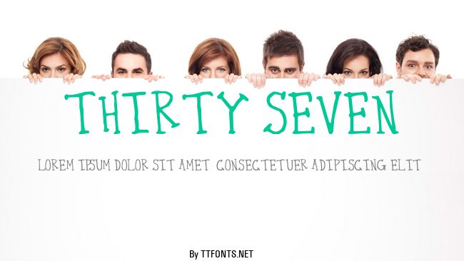Thirty Seven example